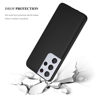 Samsung Galaxy S22 ULTRA Suojakuori Kotelo (Musta)