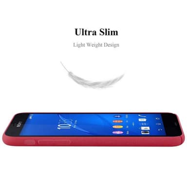Sony Xperia Z3 COMPACT Suojakuori Kotelo (Punainen)