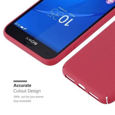 Sony Xperia Z3 COMPACT Suojakuori Kotelo (Punainen)