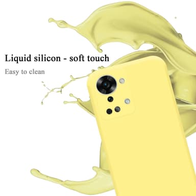 OnePlus Nord 2T Suojakuori Kotelo Case (Keltainen)