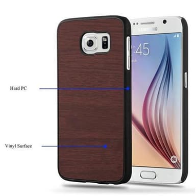 Samsung Galaxy S6 Suojakuori Kotelo (Ruskea)