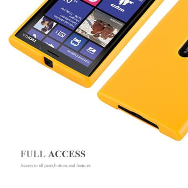 Nokia Lumia 920 Suojakuori Kotelo (Keltainen)