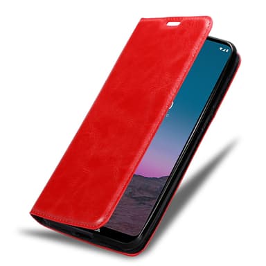 Nokia 5.4 Suojakuori Lompakkokotelo (Punainen)