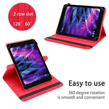 Medion LifeTab P8513 Suojakuori Kotelo (Punainen)