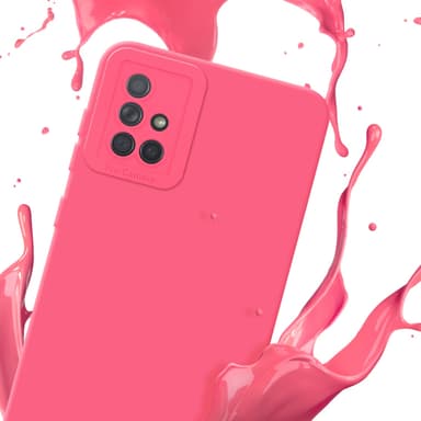Samsung Galaxy A71 4G Suojakuori Kotelo (Punainen)