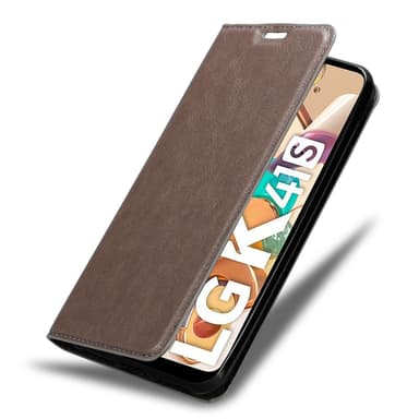 LG K41S Suojakuori Lompakkokotelo (Ruskea)