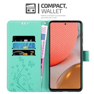 Samsung Galaxy A72 4G / 5G Suojakuori Lompakkokotelo