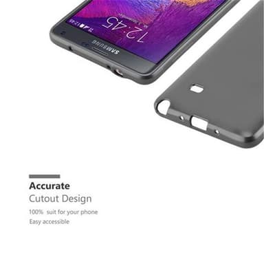 Samsung Galaxy NOTE 4 Suojakuori Kotelo (harmaa)