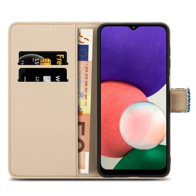Samsung Galaxy A22 5G Suojakuori Lompakkokotelo