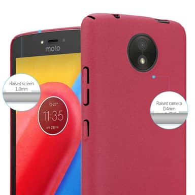 Motorola MOTO C Suojakuori Kotelo Case (Punainen)