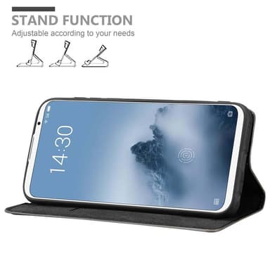 MEIZU 16 Suojakuori Lompakkokotelo (Ruskea)