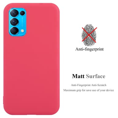 Suojakuori Oppo FIND X3 LITE Kotelo (Punainen)