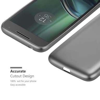 Motorola MOTO G4 PLAY Suojakuori Kotelo (harmaa)