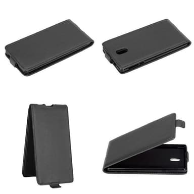 Nokia 3 2017 Suojakuori Case Cover (Musta)