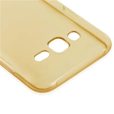 Samsung Galaxy J3 2015 Suojakuori Kotelo (kulta)