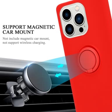iPhone 14 PRO MAX Suojakuori Kotelo (Punainen)