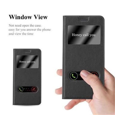 Lompakkokotelo Samsung Galaxy S7 EDGE Case (Musta)