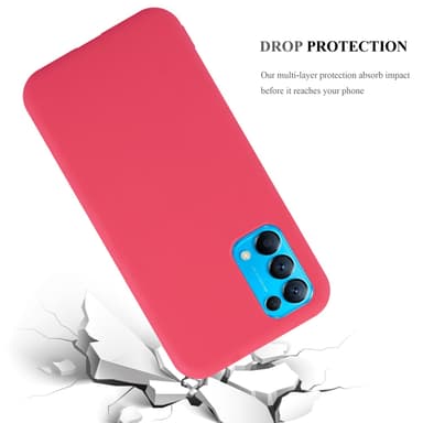 Suojakuori Oppo FIND X3 LITE Kotelo (Punainen)
