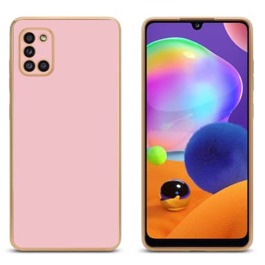 Samsung Galaxy A31 Suojakuori Cover (Vaaleanpunainen)