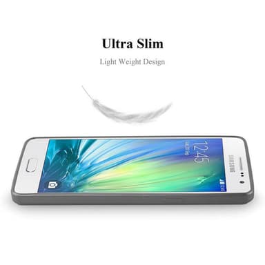 Samsung Galaxy A3 2015 Suojakuori Kotelo (Hopea)