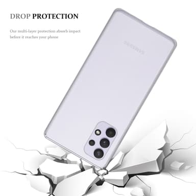 Samsung Galaxy A33 5G Suojakuori Kotelo (Läpinäkyvä)