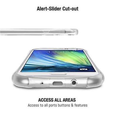 Samsung Galaxy A7 2015 Suojakuori Kotelo (Läpinäkyvä)