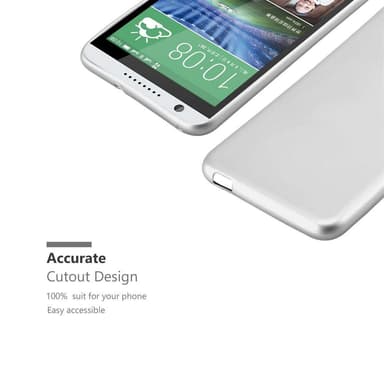 HTC Desire 820 Suojakuori Kotelo (Hopea)