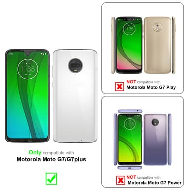 Motorola MOTO G7 / G7 PLUS Suojakuori Lompakkokotelo