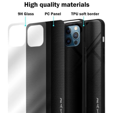 iPhone 13 Suojakuori Kotelo (Musta)