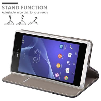 Sony Xperia M2 / M2 AQUA Suojakuori Lompakkokotelo