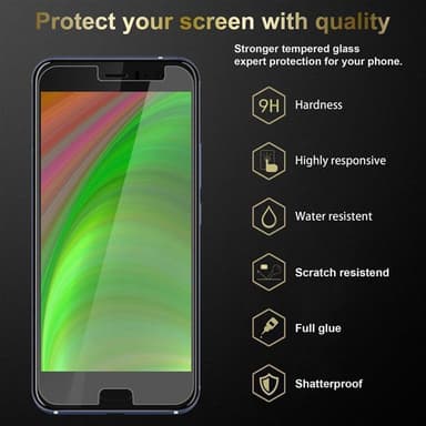 HTC OCEAN / U11 3x Suojakalvo Karkaistu lasi