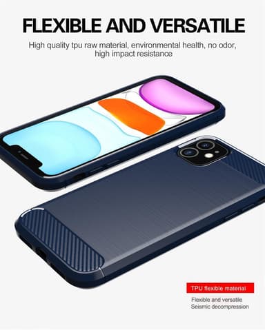 Suojakuori iPhone 11 Kotelo (Sininen)