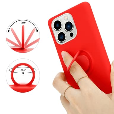 iPhone 14 PRO MAX Suojakuori Kotelo (Punainen)