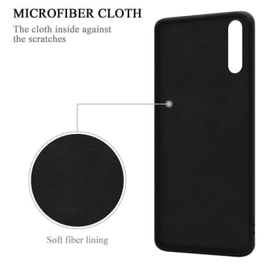 Huawei P20 Suojakuori Case Kotelo (Musta)