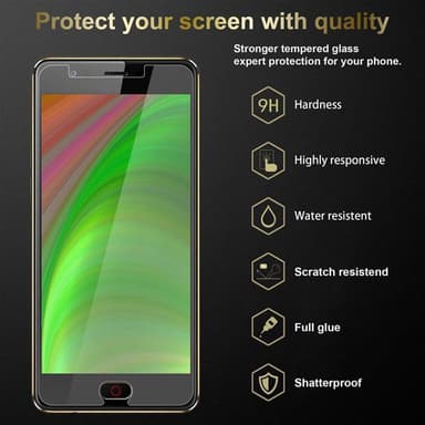 ZTE Nubia M2 LITE 3x Suojakalvo Karkaistu lasi