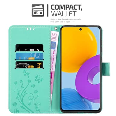 Samsung Galaxy M52 5G Suojakuori Lompakkokotelo