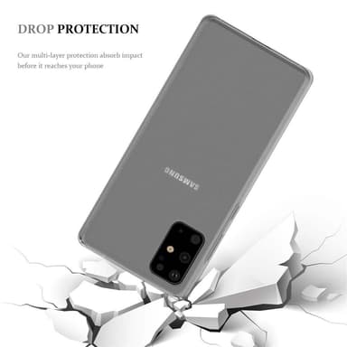 Samsung Galaxy S20 PLUS Suojakuori Kotelo (Läpinäkyvä)