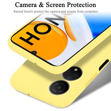 Honor X7 Suojakuori Kotelo Case (Keltainen)