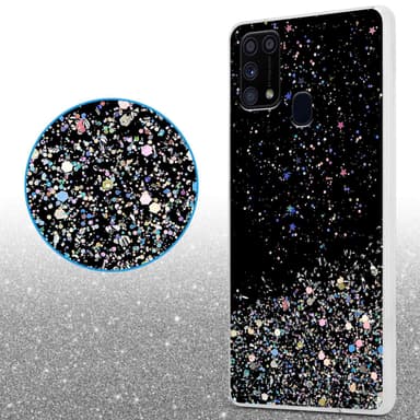 Samsung Galaxy M31 Suojakuori Kotelo (Musta)