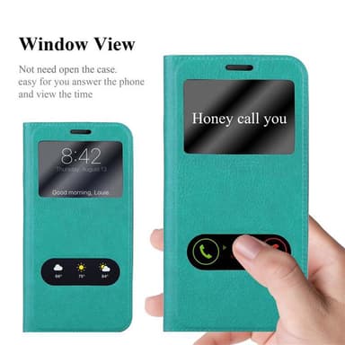 Lompakkokotelo LG G5 Case (Turkoosi)