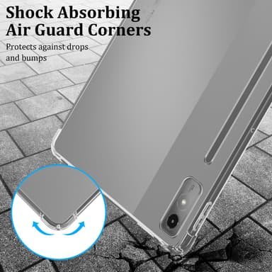 Lenovo Tab P12 Suojakuori Kotelo (Läpinäkyvä)