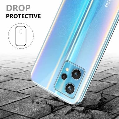 Realme 9 PRO / V25 / Q5 Suojakuori Cover (Läpinäkyvä)