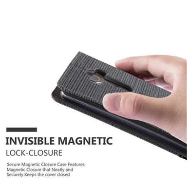 LG G4 / G4 PLUS Suojakuori Lompakkokotelo (harmaa)