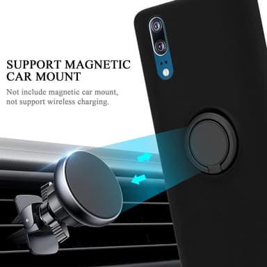 Huawei P20 Suojakuori Case Kotelo (Musta)