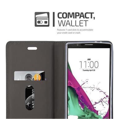 LG G4 / G4 PLUS Suojakuori Lompakkokotelo (harmaa)