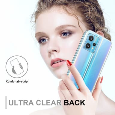 Realme 9 PRO / V25 / Q5 Suojakuori Cover (Läpinäkyvä)