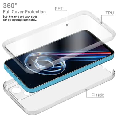 Realme 9 PRO / V25 / Q5 Suojakuori Cover (Läpinäkyvä)