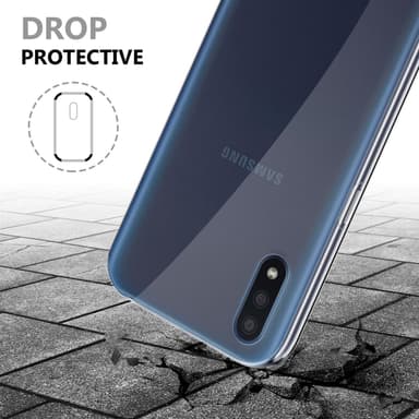 Samsung Galaxy M01 Suojakuori Cover (Läpinäkyvä)