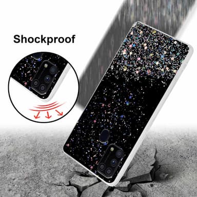 Samsung Galaxy M31 Suojakuori Kotelo (Musta)