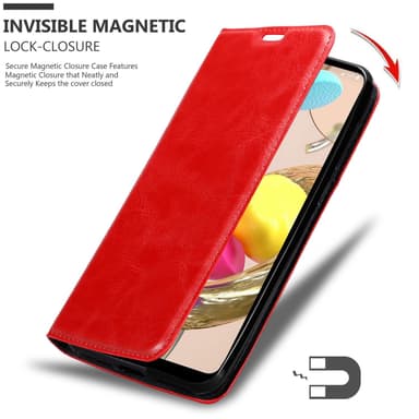 LG K42 Suojakuori Lompakkokotelo (Punainen)